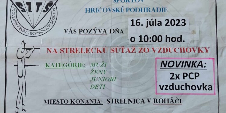 Strelecká súťaž v obci Hričovské Podhradie