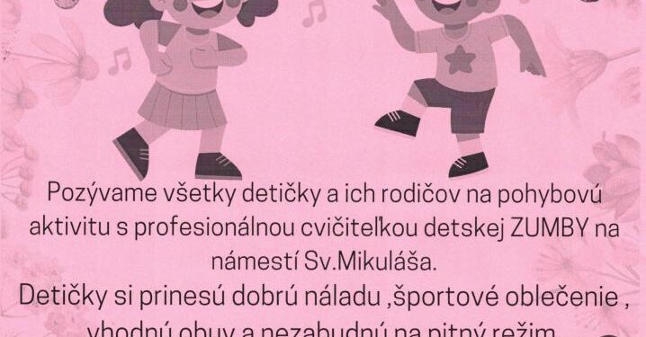 Zumba maratón v obci Horný Vadičov