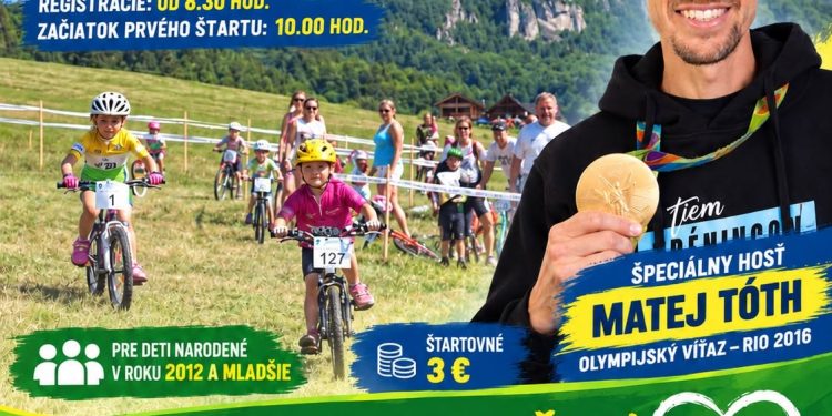Detská Považská cykloliga v obci Súľov-Hradná