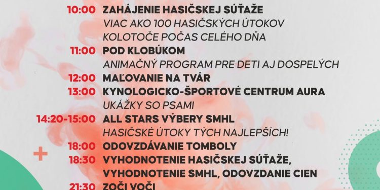 Hasičská súťaž v obci Ďurďové