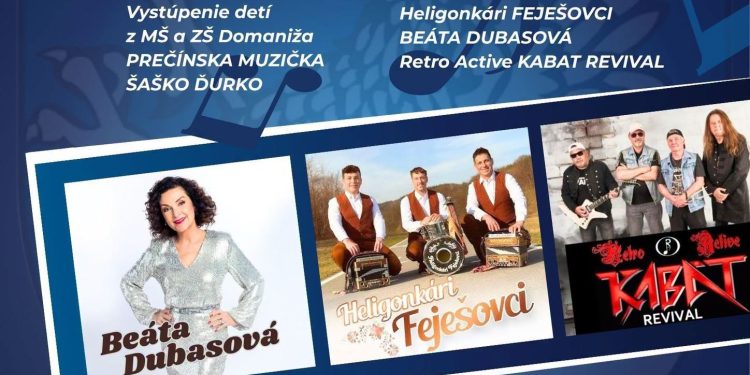 Hodové slávnosti v obci Domaniža