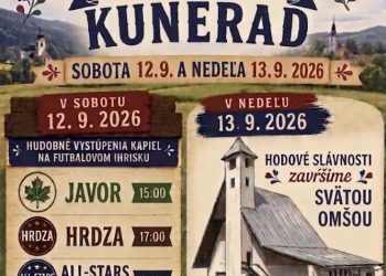 Hodové slavnosti v obci Kunerad