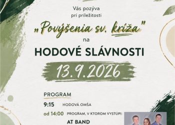 Hodové slávnosti v obci Malá Čierna