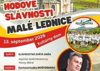 Hodové slávnosti v obci Malé Lednice