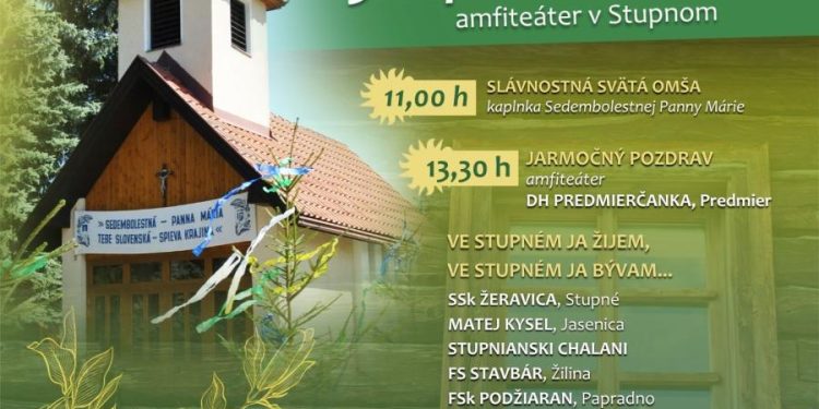 Hodové slávnosti v obci Stupné