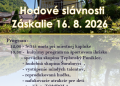 Hodové slávnosti v obci Záskalie