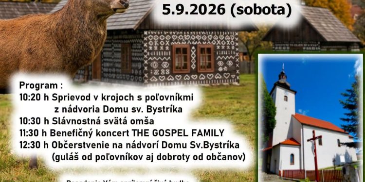 Hody v obci Čičmany