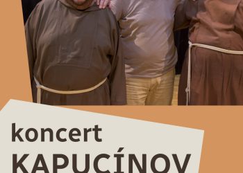 Koncert kapucínov v obci Prečín