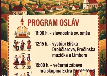 Oslavy výročia v obci Počarová