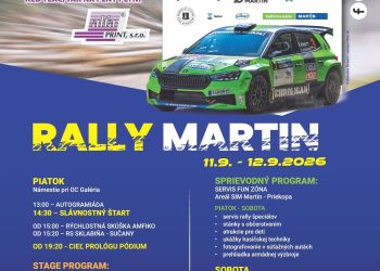 Rally v meste Martin